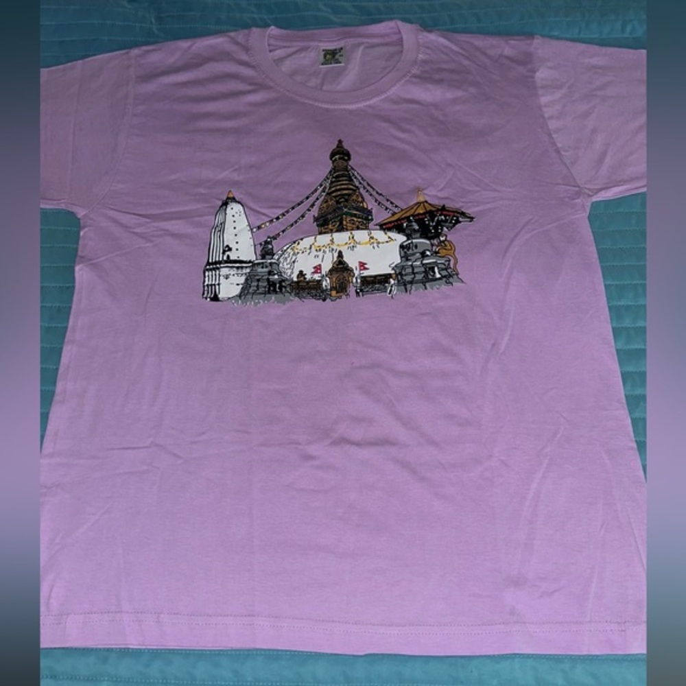 Unisex Graphic T-Shirt Made in Nepal size 44
